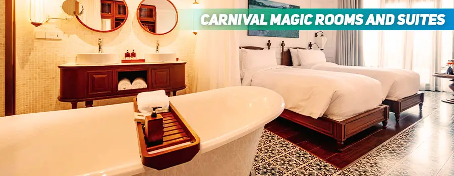 Carnival Magic Rooms and Suites