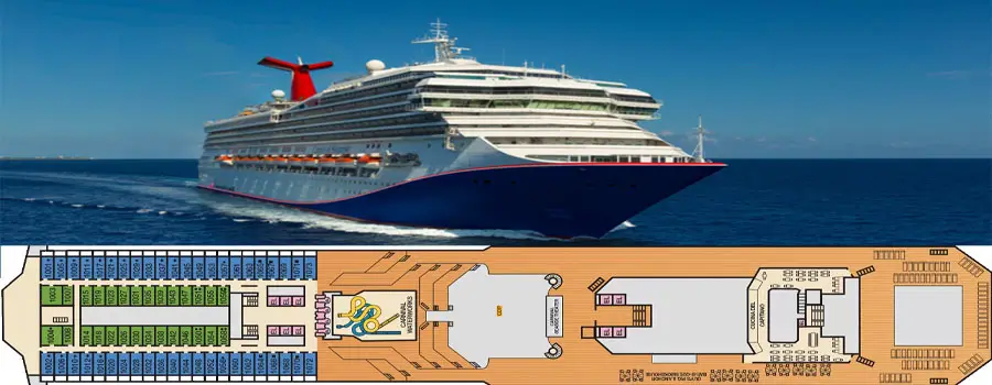 Carnival Sunrise Deck Plans and Layout
