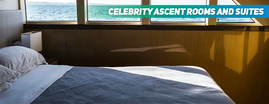 Celebrity Ascent Rooms and Suites