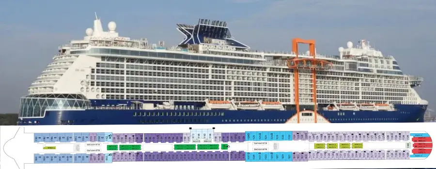 Celebrity Beyond Deck Plans and Layout