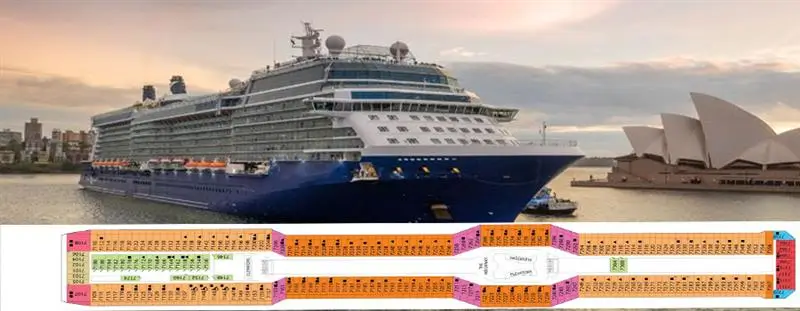 Celebrity Silhouette Deck Plans and Layout