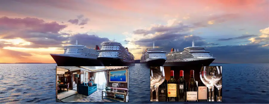 Included in a Cunard cruise line ticket